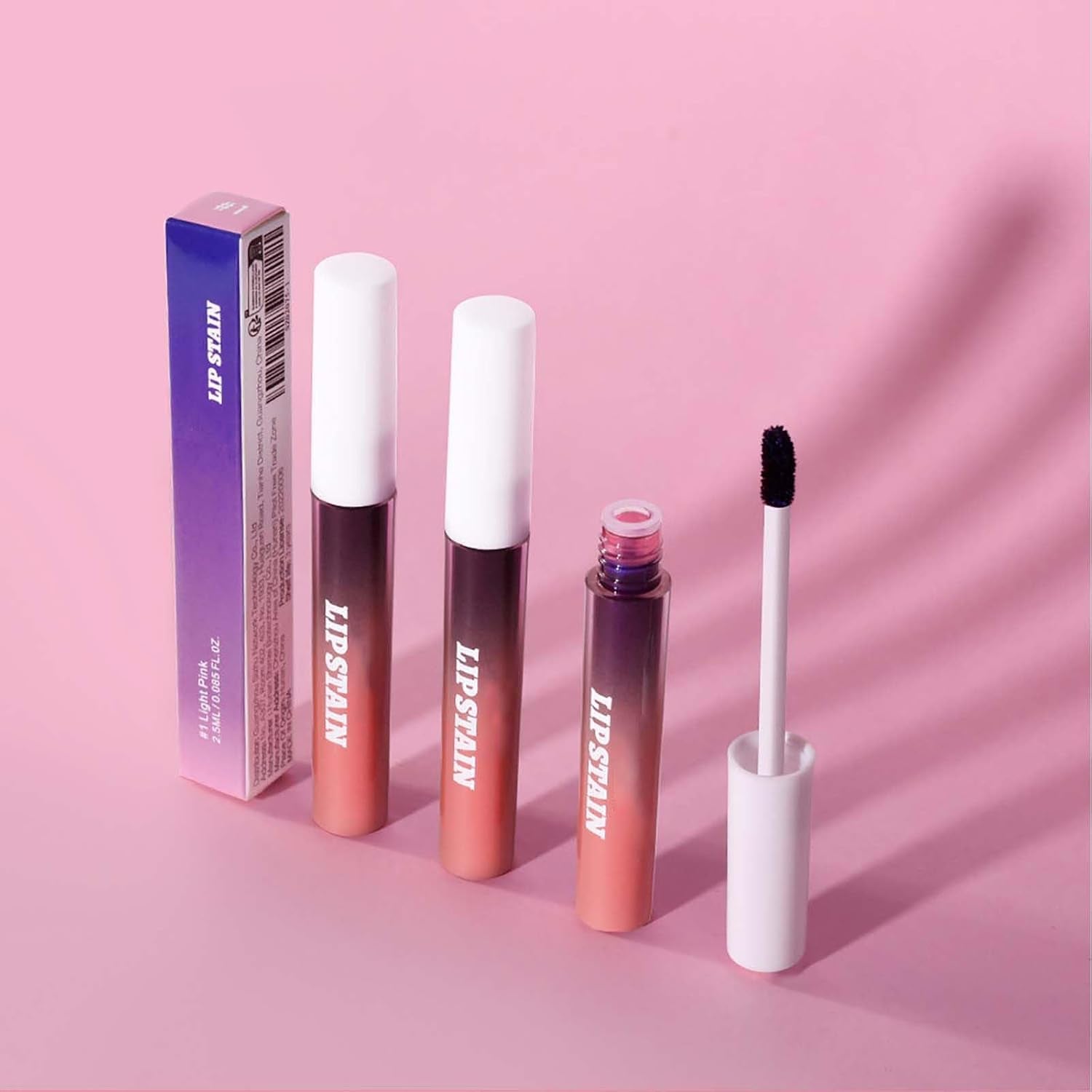 3Pcs Peel off Lip Liner Stain,Highly Pigmented Long Lasting Lip Stain Peel Off,Waterproof Lip Stain Liner,Matte Finish Lip Liner